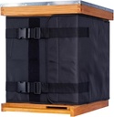 MayBee Inverno Bee Hive Wrap per 10 e 8 Cornici Beehives, 600D Oxford Cloth regolabile Beehive Wrap per 2 Deep Hive Boxs, impermeabile, antivento, leggero, riutilizzabile, 76.8" x 18.1"