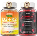 D3 5000 UI + K2 (MK-7) 100 mcg + Supe vegana