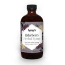 Hany's Harvest Elderberry Herbal Syrup – 8 fl oz | All-Natural Wellness Tonic, Aceto di sidro di mele, Miele crudo & Elderberry | Non-GMO, Senza glutine, Artigianato