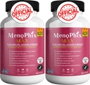 MenoPhix Max Premium Menopause Support Supplemento, 40 Billions CFU, Extra Forza, 180 capsule (2)