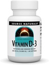 Fonte Naturals Vitamina D-3, Supporta Bone & Immune Health*, 250 mcg (10.000 UI) - 60 Softgels