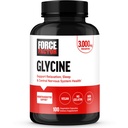 FORCE FACTOR Glycine per promuovere il rilassamento e il sonno riposante, Supporta la funzione cognitiva, equilibrio del mood e Nerve Salute, 100 capsule vegetali