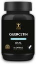 Klever Lifestyle | Quercetin con supplemento Bromelain | Proprietà antiossidanti, salute del cervello | 60 capsule | 800mg per porzione