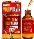 Vitamine per cani | Vitamine di gatto | Multivitamina liquida per cani | Multivitamina per gatti | Ingredienti puri | 1 oz