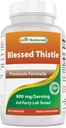 Best Naturals Beat Thistle Breastfeeding Lactation Capsule - 800mg/Serving - 250 Count