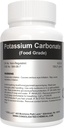 Carbonato di potassio 1kg (2.2lb) Grado alimentare ad alta purezza