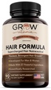 crescere la vitamina Tutto in una formula per capelli per gli uomini e le donne - Advanced Hair Formula Include Biotin, Saw Palmetto, DHT Blocker & Trace Minerals - Supplemento per capelli, pelle & unghie - 90 Capsule