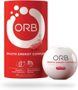 ORB Smooth Energy Complex – Energy Formula + MCT olio per l'assorbimento più semplice | Fornisce energia a liscio prolungato, Supporta uno stato mentale all'erta, Perle a rilascio di tempo per l'energia costante – 60 Conte