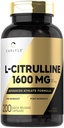 Carlyle L Citrulline Supplemento | 1600mg | 200 capsule di polvere | per uomini e donne | Formula di atletica avanzata | Non-GMO & Gluten Free