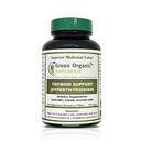 Integratori organici verdi tiroide e ipertiroidismo, alto assorbibile, non OGM, senza glutine
