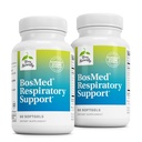 Terry Naturally BosMed Respiratory Support - Integratore di supporto respiratorio - Integratore di erbe per il supporto polmonare - Integratore polmonare sano per Clear Bronchial Passages - 60 Softgels (Pack of 2)