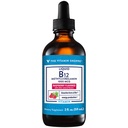 Il liquido della vitamina Shoppe B12 Methylcobalamin - Produzione di energia - 1.000 MCG - lampone (2 fl. oz.)