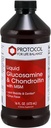 PROTOCOLLO PER LA VITA BALANCE Glucosamina liquida & Chondroitin con MSM - Supporto congiunto - Condroitina MSM Supplemento - Egg Free & Dairy Free - 16 fl oz
