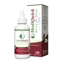 MediQuick Skin & Wound Care Hydrogel Drops - Guarigione rapida Gocce di pronto soccorso con 12 ore Azione per guarire Tagli, Bruciazioni, Inflammazione, Rash, Itch, Eczema & More - Lavaggio sicuro con No-Sting - 4 Fl Oz