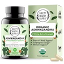Organic Ashwagandha Capsule 2100mg – Supplemento Stress Relief – Extra Strength, 100% Herbal, Energy, Mood & Cortisol Manager, Include Pepe Nero per Alta Assorbimento – Non OGM, 90 Ct