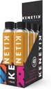 Miscela di chetone KENETIK, Miscela di chetoni esogeni, Keto, Caffeina e Zucchero Libero, Integratore vegano per Energia pulita e messa a fuoco mentale, Alternativa di caffè con D-BHB - Sapore di passione di ananas, 6PK