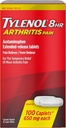 Tylenol 8 HR Artrite Caplets di dolore, 650mg - 100 ct, Confezione da 4