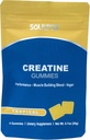 Soultox Creatine Gummy Packs - Tropical Flavor - Infuso con Creatina Monoidrato - Potente Muscle Growth Support - Delicious & All Natural Vegan Formula for Guilt Free Indulgence - 10 Pack
