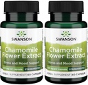 Estratto di fiori di camomilla di Swanson 500 milligrammi Standardizzato a 1.2% Apigenin 6 mg per capsula 60 capsule (2 pacchetto)