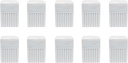 per Siemens/Signia 2.0 Mini Ricevitore Wax Guards Filtri apparecchi acustici Cerumen Stop Cleaning Tool Ricambi #10966257 10-Pack/80 Filtri (Sony C10 & E10 Compatibili)