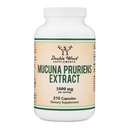 Estratto di Mucuna Pruriens - Dopamine Boosting Supplement - 210 Count, 1.000mg Per Serving, 20% (da Velvet Bean) (per Mood e Motivation Support) Terza Parte Testata da Double Wood