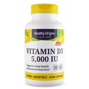 Vitamina D3 (Lanolina) 5.000 IU Softgel - Integratore per la salute e il supporto immunitario - Integratori di vitamina D facilmente assorbibili - Integratore di vitamina D senza glutine - 360 Softgels