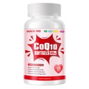 CoQ10-400mg-Softgels con PQQ, BioPerine & Omega-3, Coenzyme Q10(Ubiquinone) Supplemento per alto assorbimento, potente-antiossidante, cuore di sostegno & produzione di energia, 120 Serve