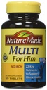 Natura fatta Multivitamina per lui, Multivitaminico maschile per il supporto nutrizionale giornaliero, 90 compresse (Pack of 3)