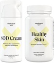 Bundle: SOD Superoxide Dismutase crema facciale e sana pelle Antiinvecchiamento supplemento