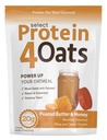 PEScience Protein4Oats, Polvere proteica per rendere la farina d'avena di proteina di degustazione incredibile, con Whey e Casein, senza glutine, burro di arachidi e miele, 12 Serve