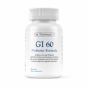 Dr. Tennant Probiotic Formula con Prebiotici | 30 miliardi di CFU | Time-Release, Acid-Resistant, Vegan Capsule | Gluten-Free, Dairy-Free, No Refrigeration Needed