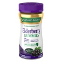 Gummie di sambuco, supporto immunitario, contiene vitamina A, C, D, E e zinco, 40 Gummies