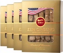 4 scatole American Ginseng Root — Super Long Jumbo Wisconsin Ginseng (4oz/Box) Performance & Mental Health for Men & Women