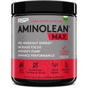AminoLean MAX Natural Pre Workout - Energia Intensa, Pompe Massive, Laser Focus con caffeina naturale, Ossido Nitrico, Beta Alanine, BCAA, Nootropics, 25 Serv