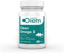 Omne Diem Clean Omega 3 – 1020mg, 120 capsule softgel – Integratore alimentare di olio di pesce con acidi grassi Omega-3: EPA & DHA