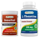 Migliore polvere di inositolo naturale 1 Lb & L-teanina 200mg