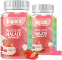 Magnesio Malato Gummies 1000mg | Magnesio Malato Supplemento con L-teanina, CoQ10 & Vitamina B6 | Rilievo ad alta potenza e supporto muscolare | Non OGM, Vegan, senza glutine | 120 Gummies