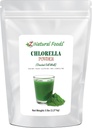 Z Cibi naturali clorella polvere, proteina della pianta della parete della cella screpolata, polvere verde blu di alga Superfood, perfetta per i limooti, bevande, ricette, crudo, non OGM, senza glutine, vegano, 5 lbs