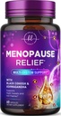 Menopausa Integratori per Donne con Cohosh Nero - Naturale, Mild Hot Flash, Night Sweats & Hormone Support, Menopause Relief con Dong Quai, Energy & Balance, Non-GMO & Gluten Free - 60 Capsule
