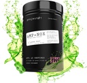 Progetto #1 AMP-NOX: Polvere non standard pre allenamento - Boost Focus, pompa, & Energy - Caffeina Free Protein Drink con aminoacidi per gli uomini e le donne - Gummy Bear Flavor - 40 Servings