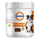 Stratford Pharmaceuticals EZ Chew Omega 3 Fatty Soft Acid Chew Max Strength - Dog Omega 3 Supplemento - Soft Chew Trattamenti con Fish Oil for Dogs - Cani grandi e giganti - 90 Soft Chews