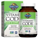 Giardino della vita Vitamina B Complex, 120 capsule vegane, vitamine ad alta potenza per l'energia e il metabolismo con B6, Folate & B12 come metilcobalamin Plus Probiotici