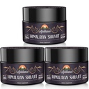 Ajoblanco 600mg Natural Himalayan Organic Shilajit Resina - Himalayan Gold Shilajit Resina con miscela ayurvedica organica in alta potenza per energia, resistenza e immunità, confezione da 3