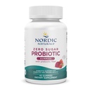 Nordic Naturals Zero Zucchero Probiotici Gummies - Fragola Anguria Flavor - 40 Gummies - Supporta Digestivo Benessere & Salute Immune - Non-GMO - Terze Parti Testate - Vegan - 20 Serve