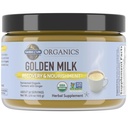Garden of Life Organics Golden Milk Recovery & Nourishment Powder - 44mg Curcuminoids Turmeric (95% Curcuminoids), Ashwagandha - Organic Non-GMO Vegan & Gluten Free Herbal Supplements, 30 Servings