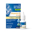 Gocce di vitamina D organica della beatitudine della mamma - neonati e neonati - Supporta la crescita e lo sviluppo di ossa - facile uso - 400 IU per goccia - 100 Serve giornaliere