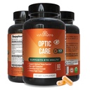 Vitamine Optic Care Eye – Lutein, Zeaxanthin, Vitamine A C E, Zinco, Rame, Chrysanthemum & Goji – Formula Micronutriente Antiossidante per il supporto Vision – 3 PK