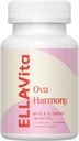 OVA Harmony - Myo & D Chiro Inositol Capsule - 40:1 Ratio - Supporto funzione ovarica - Equilibrio ormonale - 120 capsule supplemento di inositolo