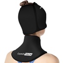 ComfiTECH Cold Cap e Neck Ice Pack Wrap Gel Combo, Care Package per testa e cervicale, medio