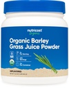 Polvere di succo di erba di orzo organico di Nutricost (1 LB) (senza aroma)